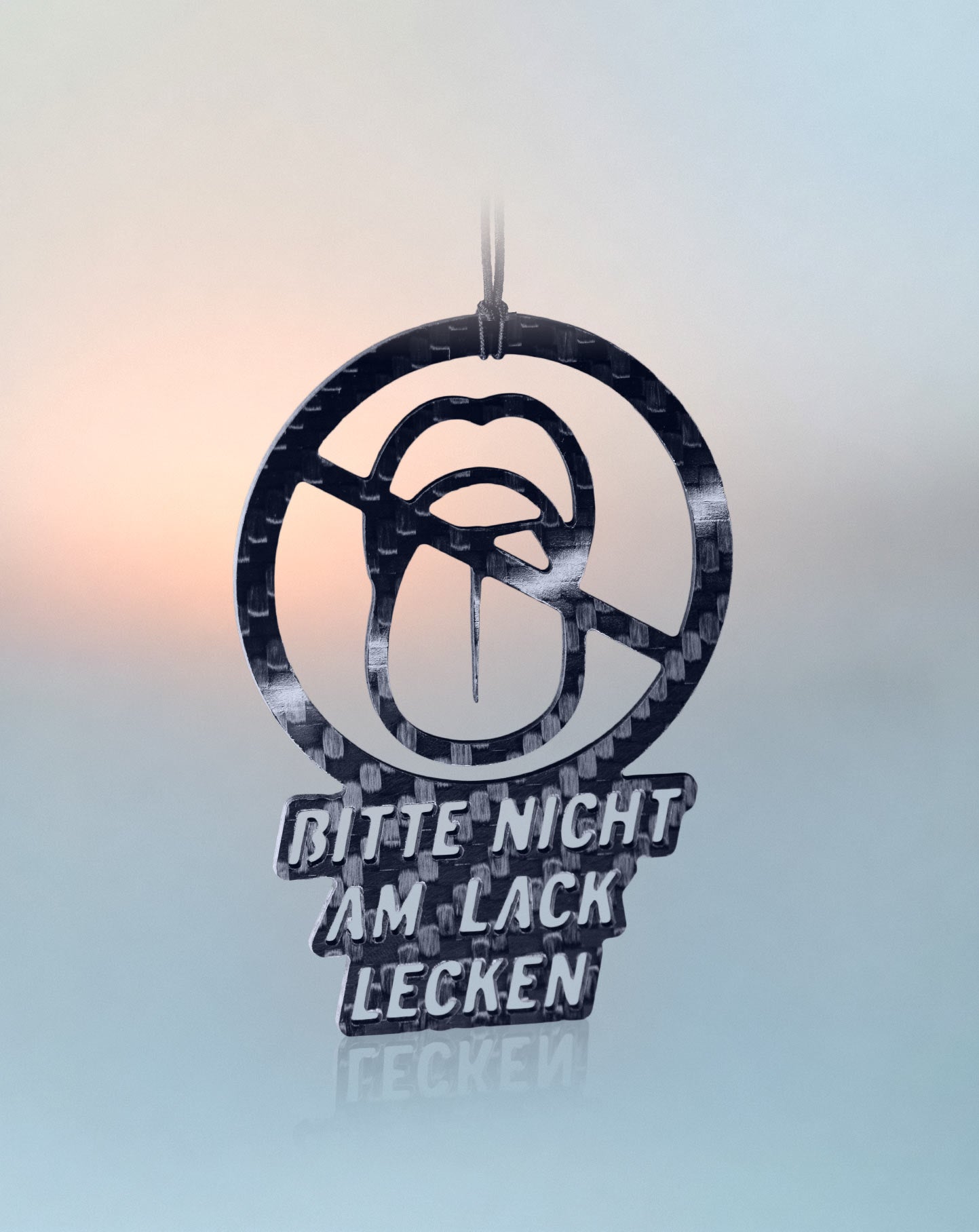 Lack lecken verboten