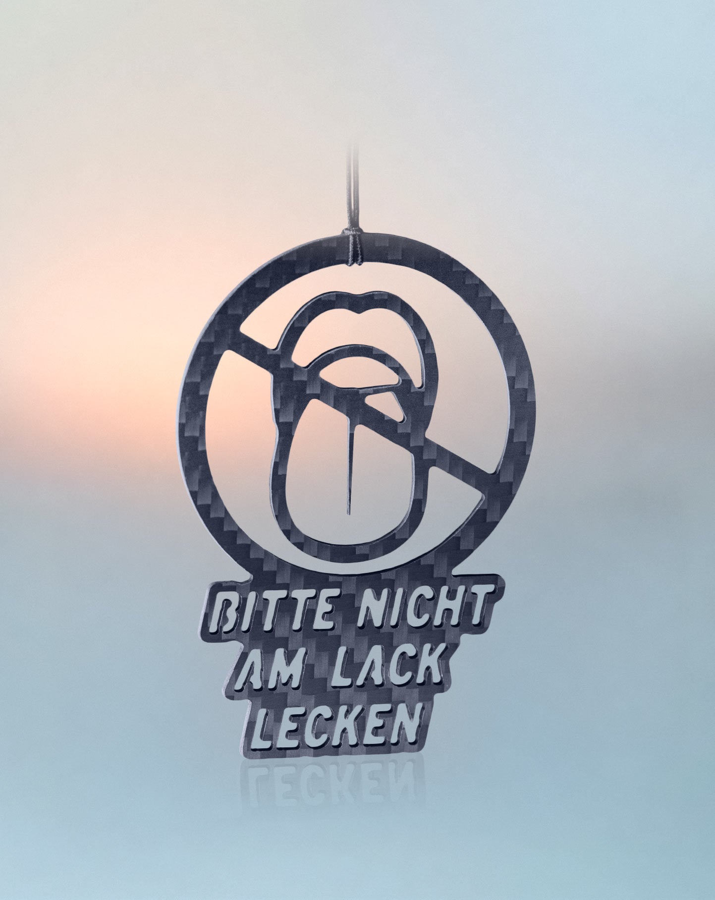 Lack lecken verboten